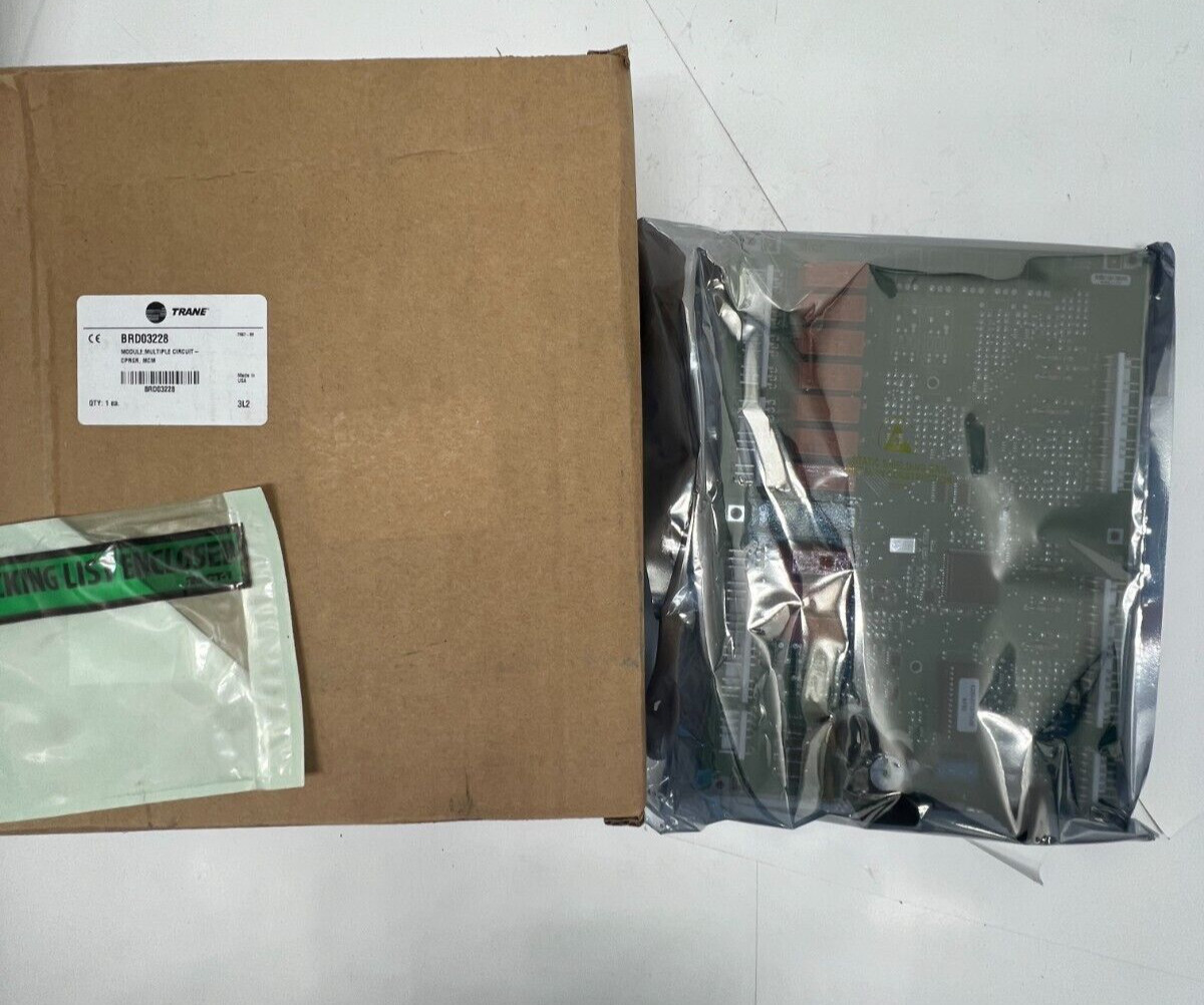 Trane Control Board, Multi-Circuit Compressor BRD03228 For Zone/Roome Sensor