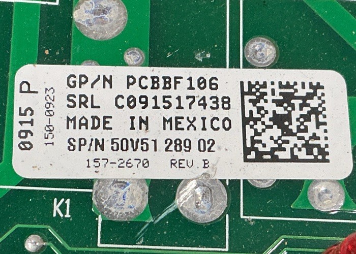 Goodman Furnace Control Board Part # PCBBF106 Free Shipping