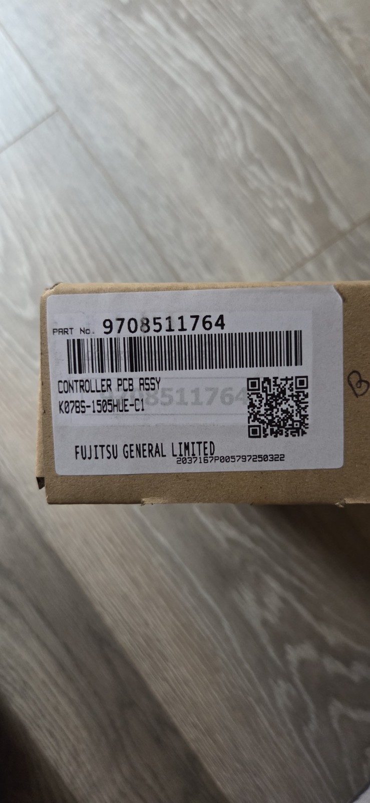 9708511764 Fujitsu Outdoor Unit Control Board K078S-150HUE-C1
