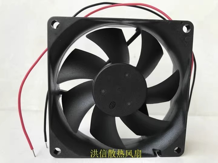 1PCS D80SH-12 DC12V 0.18A 8CM 2-Wire Power Supply Cooling Fan