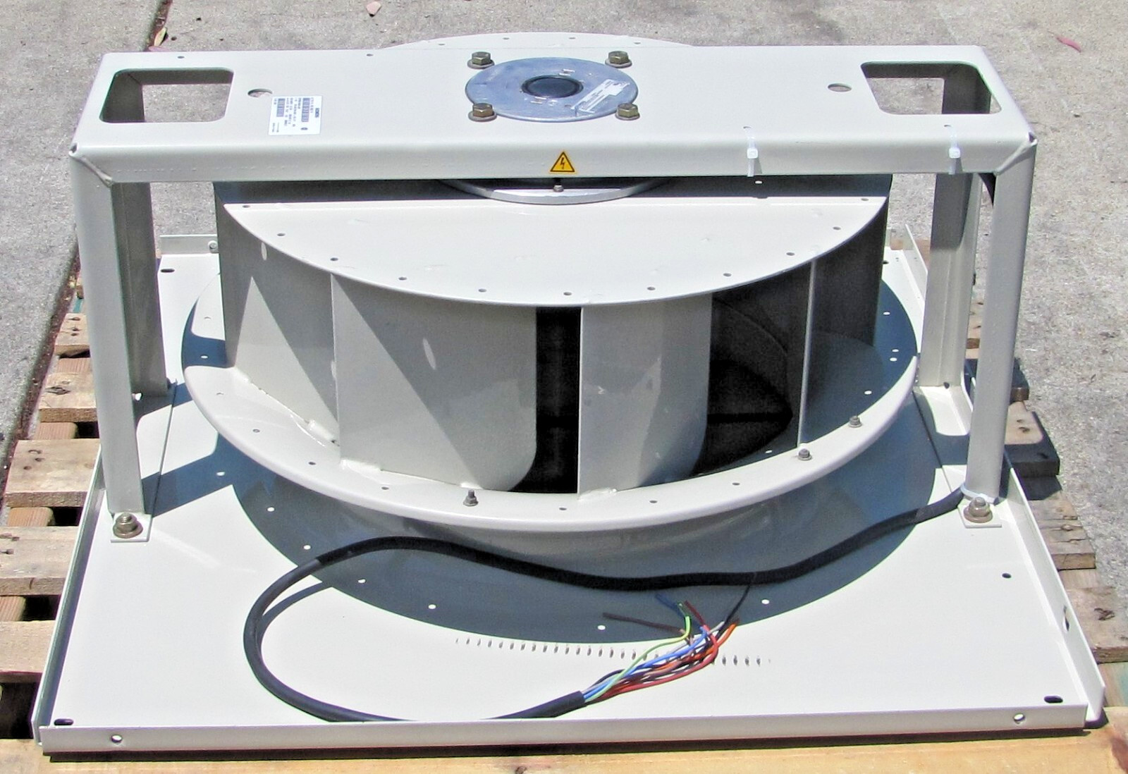 Siemens 1613 8532 10 Centrifugal Blower Fan 22″ Diameter 230/460V 3 Phase