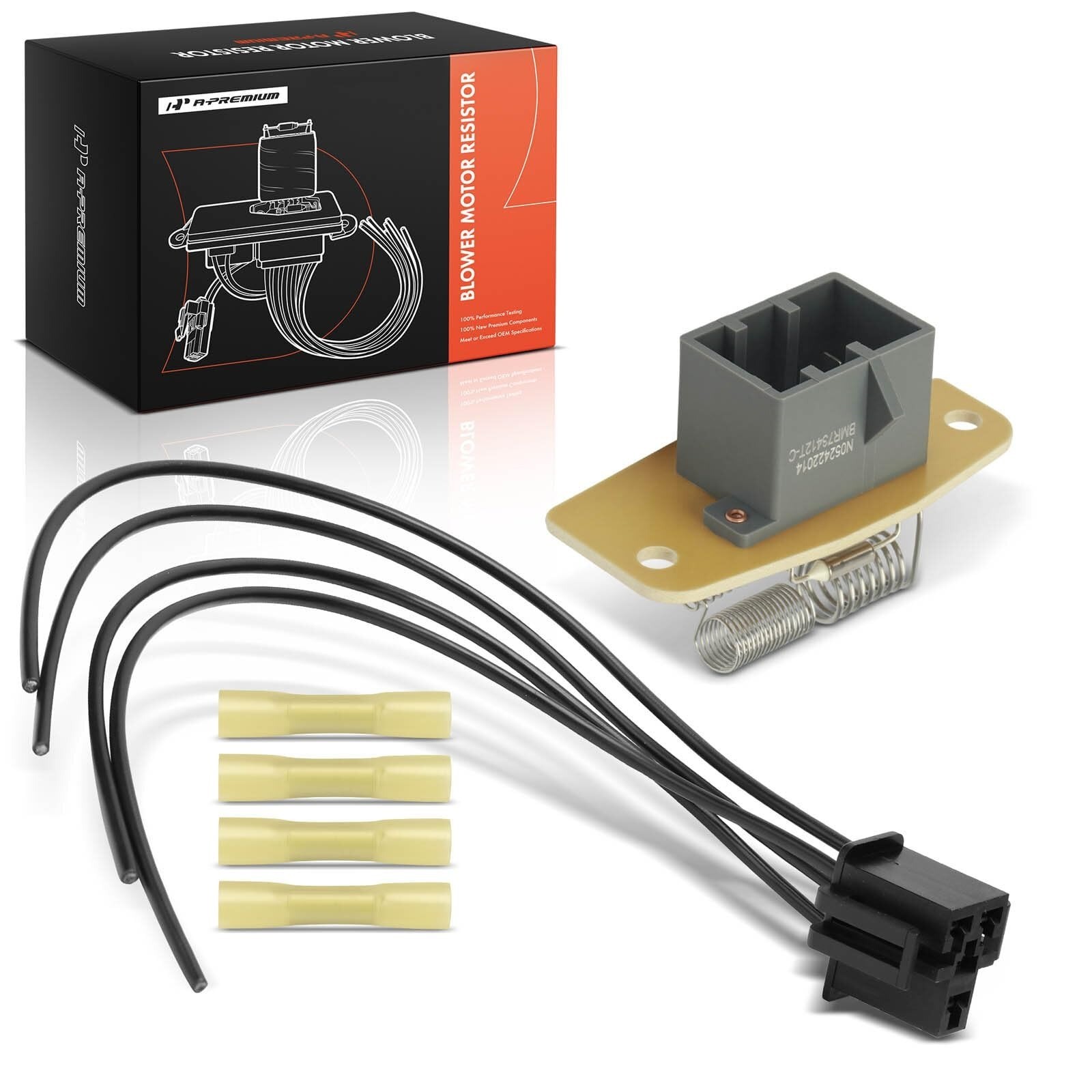 A-Premium HVAC Blower Motor Resistor for Ford & Mazda Vehicles