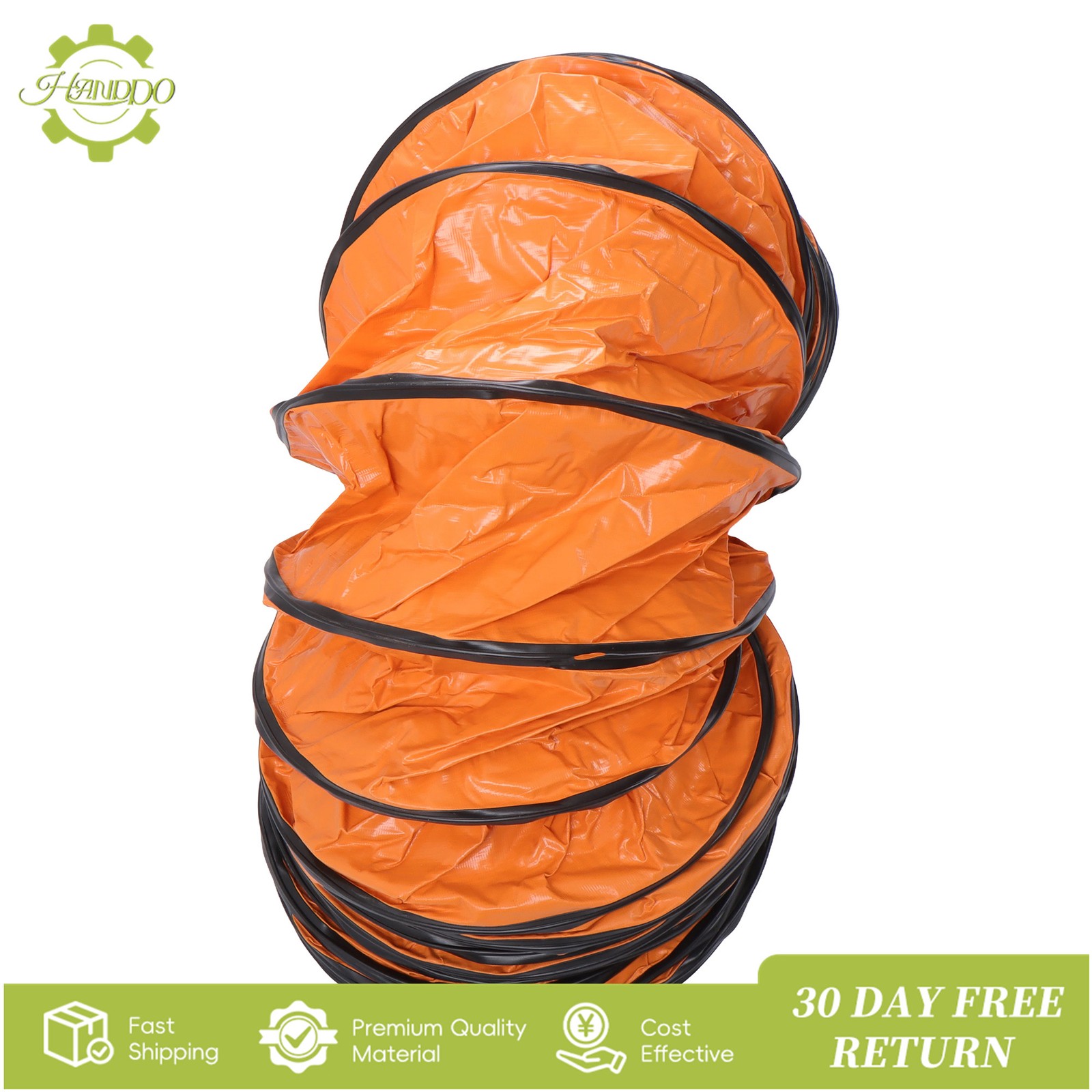 32ft Duct Hosing PVC Flexible Ducting Hose for 12inch Utility Blower Exhaust Fan
