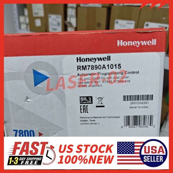 1PCS New Honeywell RM7890-A1015 Burner Control Relay RM7890A1015 Free Ship
