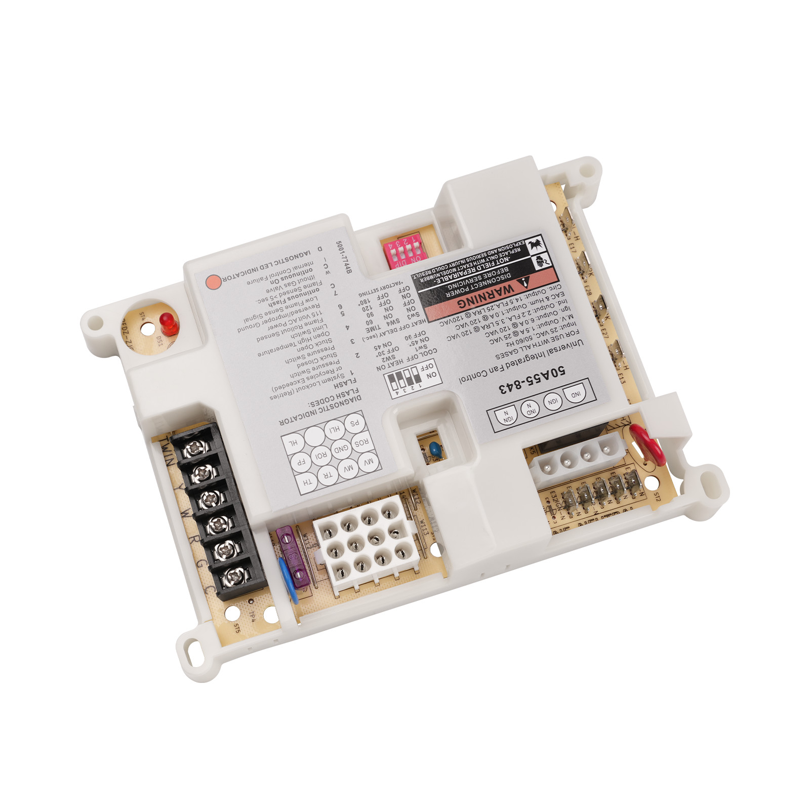 50A55-843 Ignition Control Module Universal Integrated Furnace Control Board