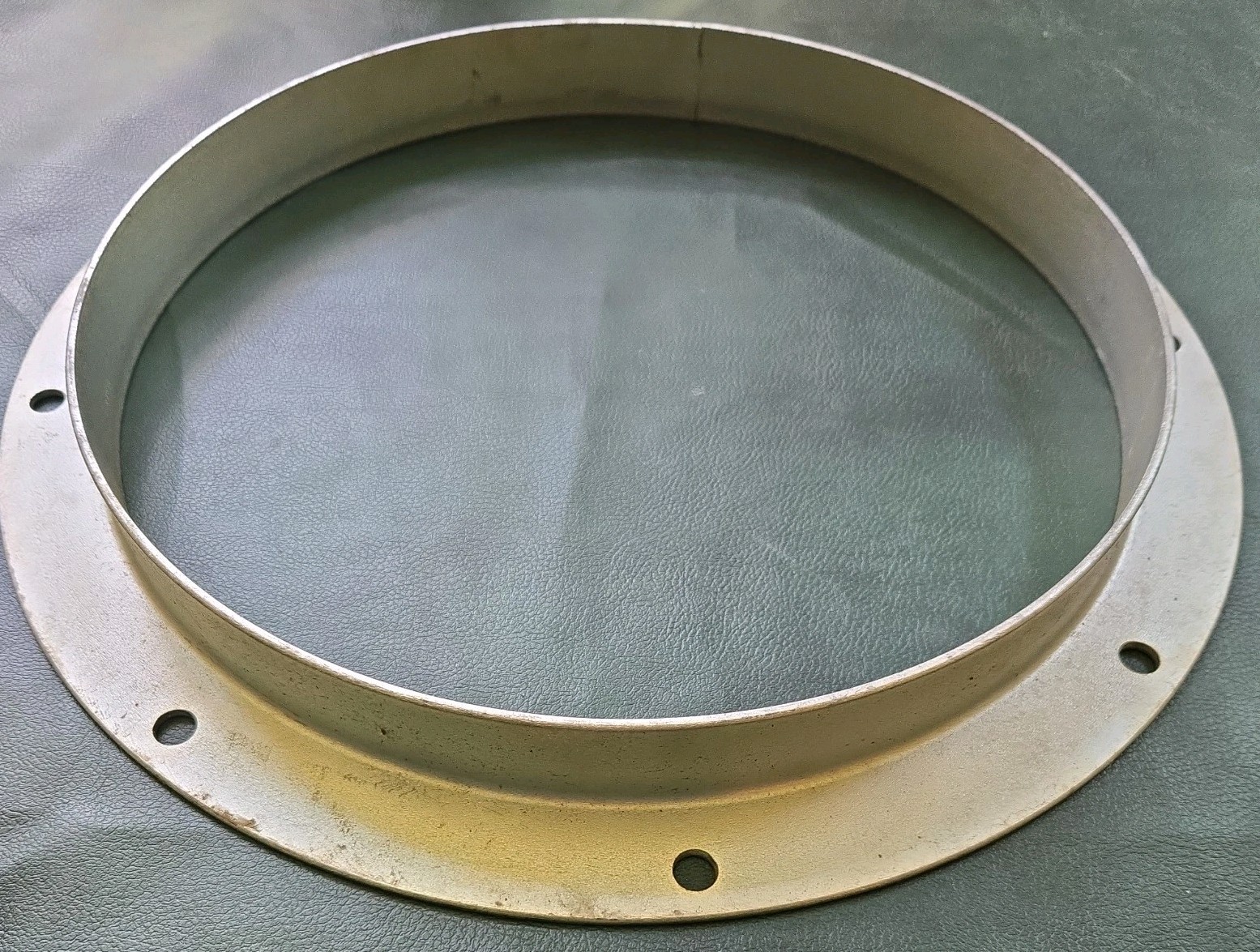 Nordfab Round Angle Flange Adapter, Galvanized