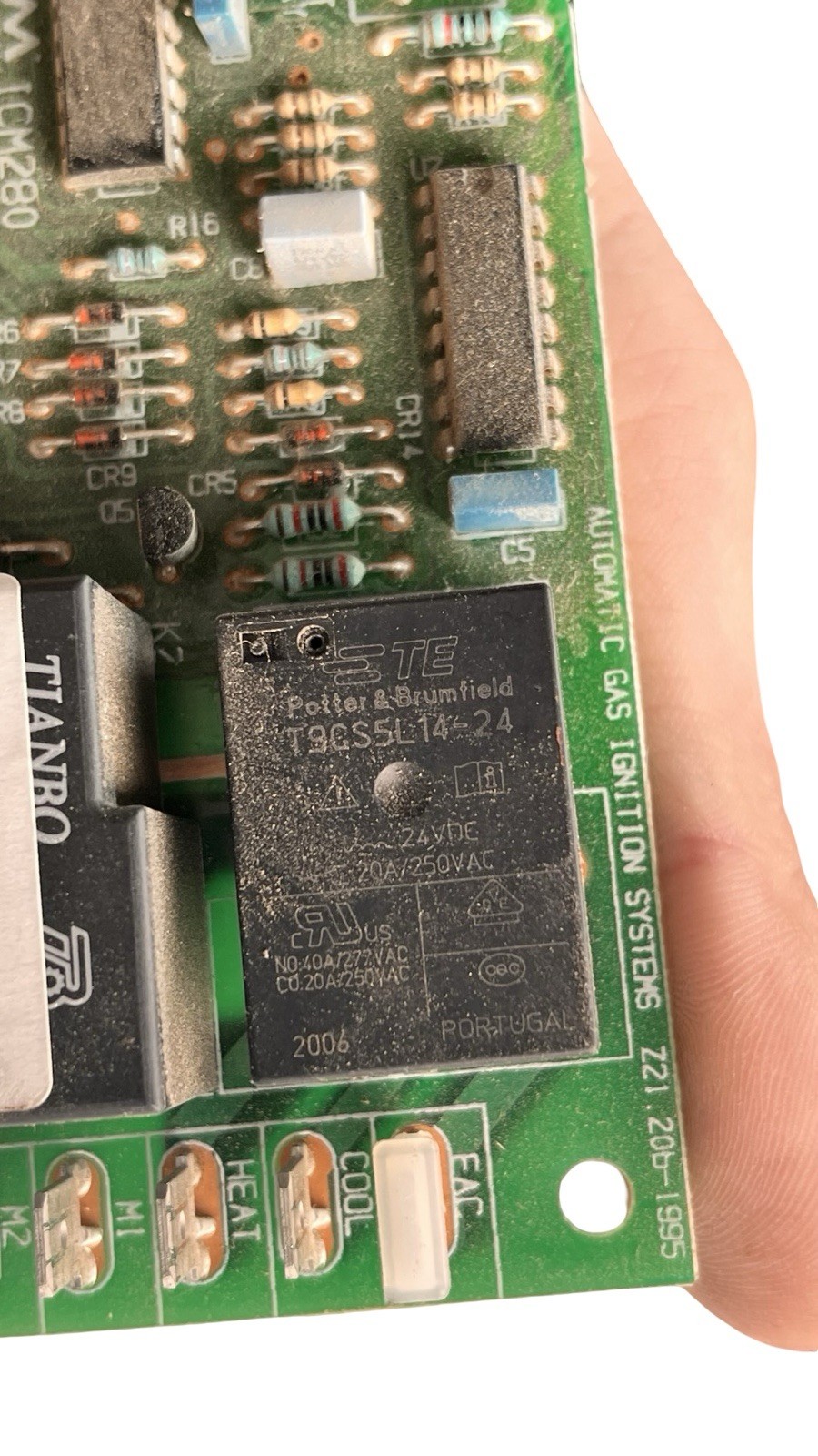 ICM280 Furnace Control Board – Universal Replacement Control Module Not Tested