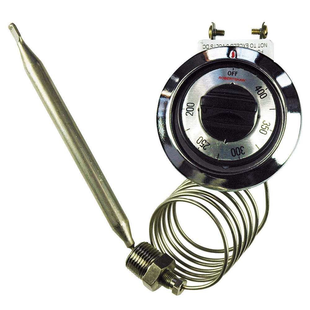 ROBERTSHAW 5300-401 Electric Thermostat, 5V DC, 400F Max 6KXE8