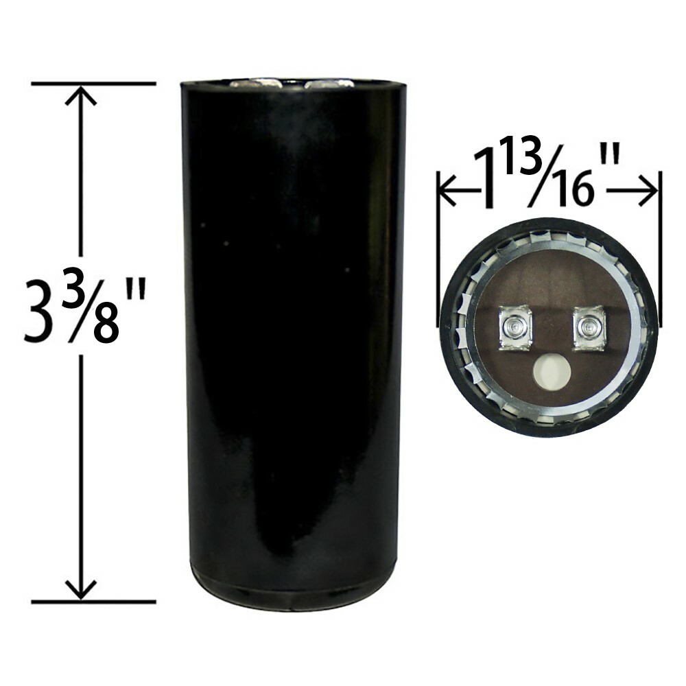 88-106 MFD uF 330 VAC Rheem Ruud Protech Start Capacitor # 43-17075-04