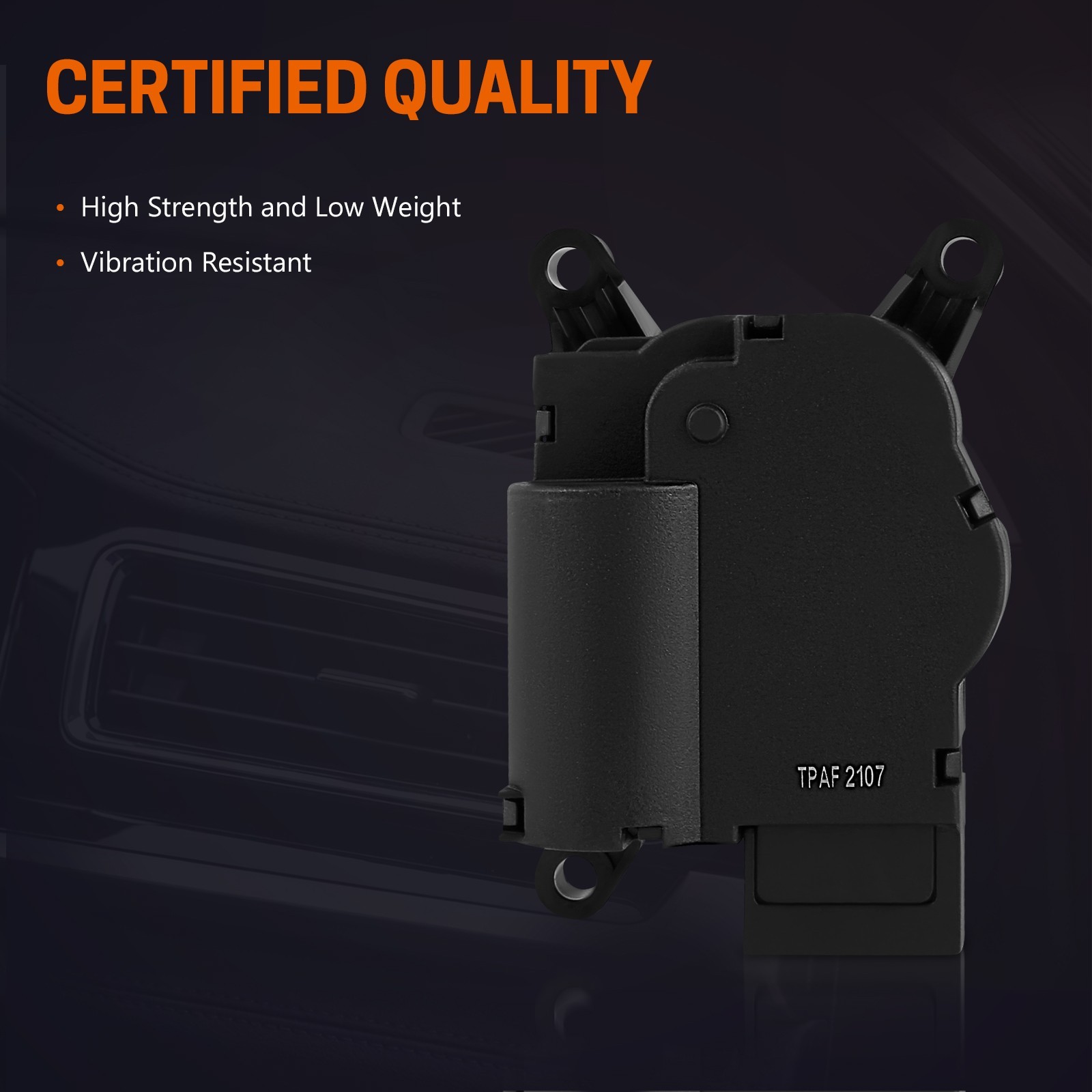 Main Heater Blend Door Actuator Temperature for VW Passat Beetle 12-18 604-818