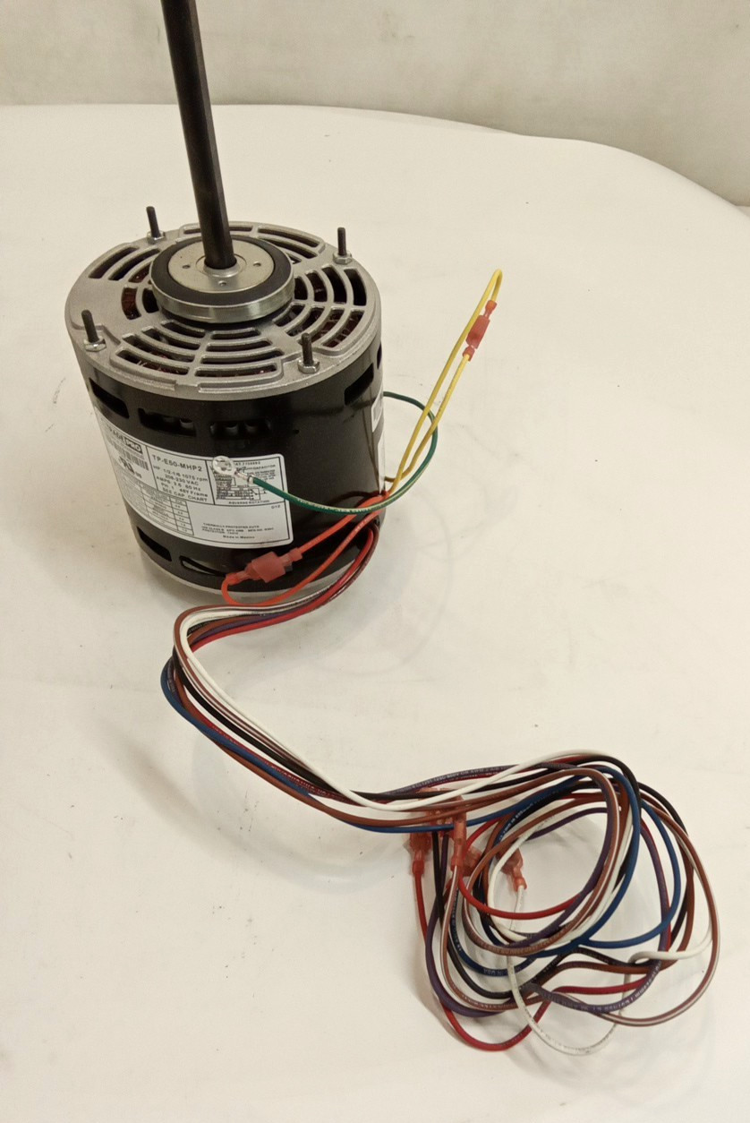 TradePro TP-E50-MHP2 Evaporator Motor 1/2-1/6HP 1075 Rpm 208-230VAC 3.6A 3-Speed