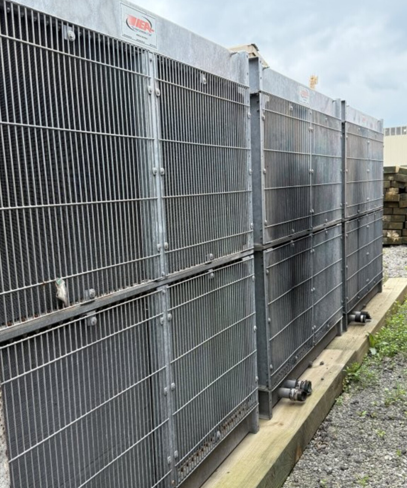IEA Coolnig Radiator, Heat Exchanger Size 89 x 80 Industrial with Fan Motor 30HP