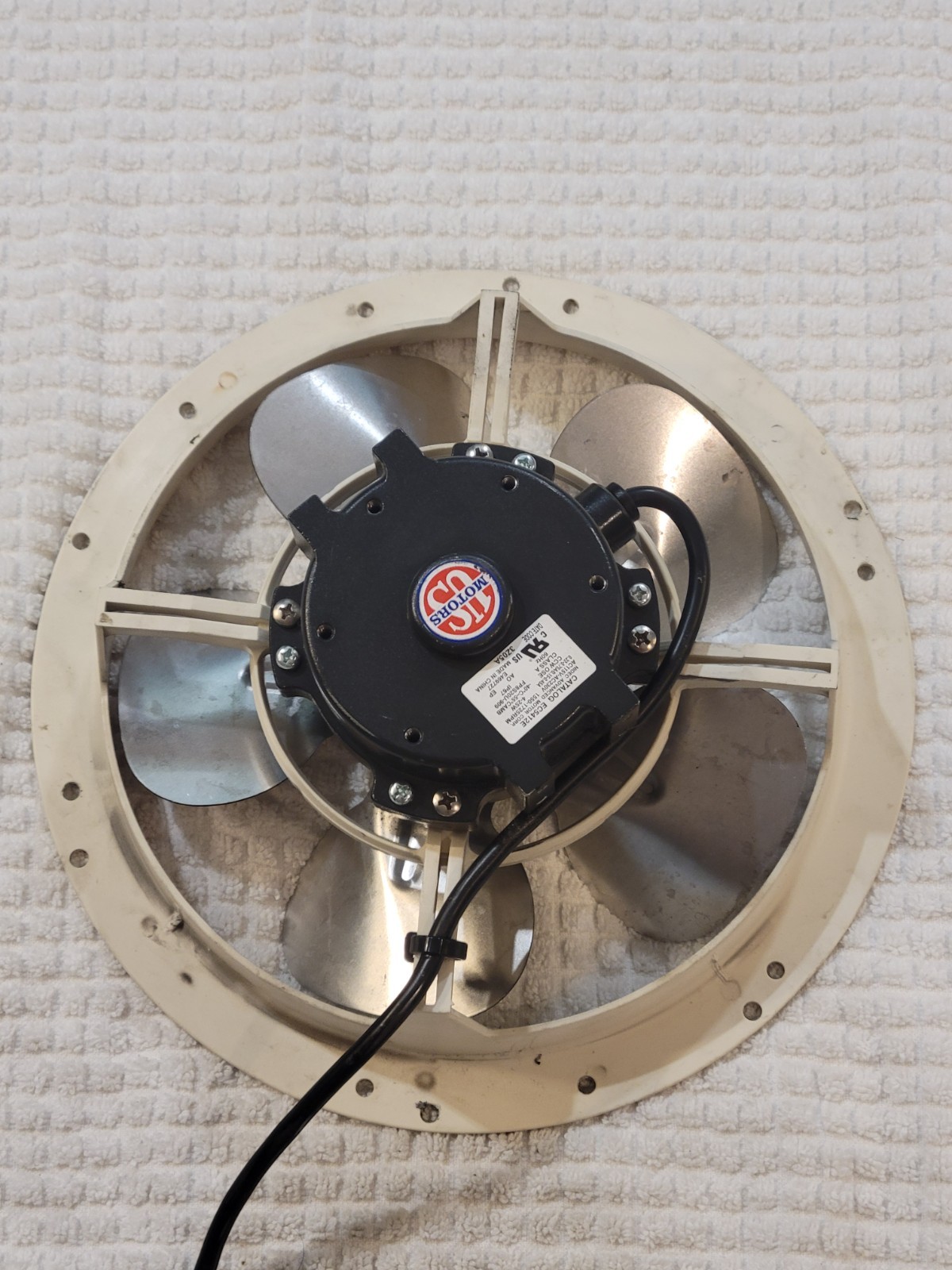 US MOTORS EC5412E Rescue ECM Refrigeration Motor 4-25W 115-230V 1550-1725 RPM