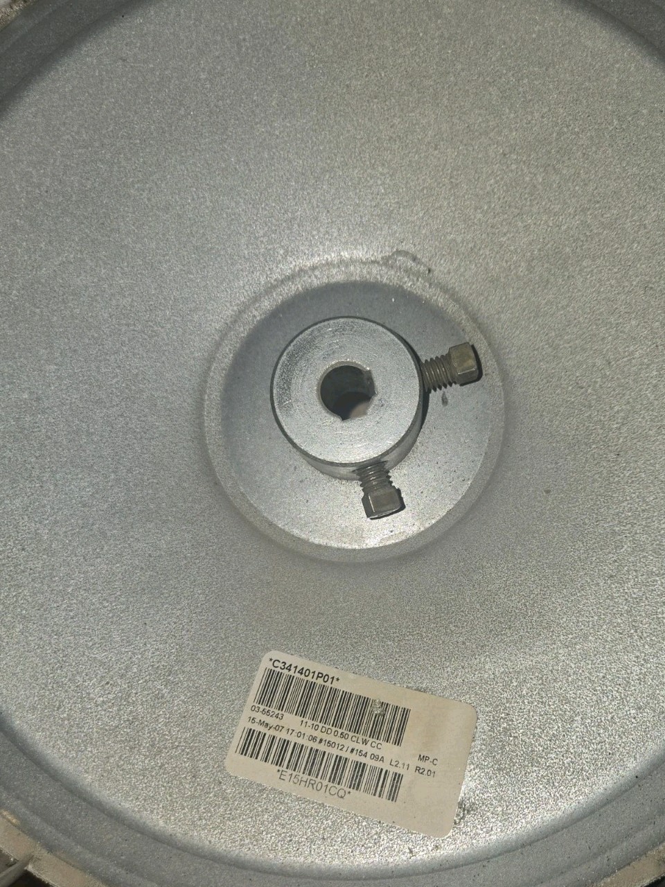 Trane American Standard OEM Blower Wheel 11.7in dia x 10.6 wide Clockwise CLW CC