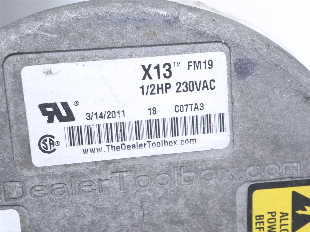 Genteq ECM X13 5SME39HXL128 Furnace Blower Motor 1/2HP 208/230V HD44AE235