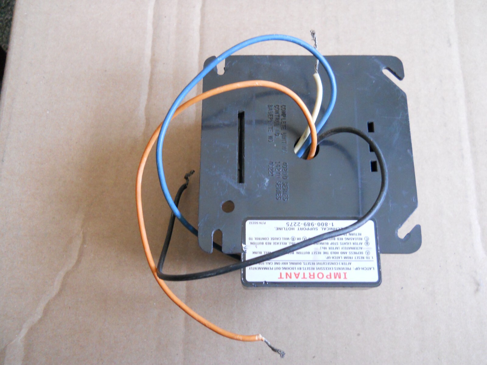 OEM 50200-02 Oil Burner Control 4-Wire