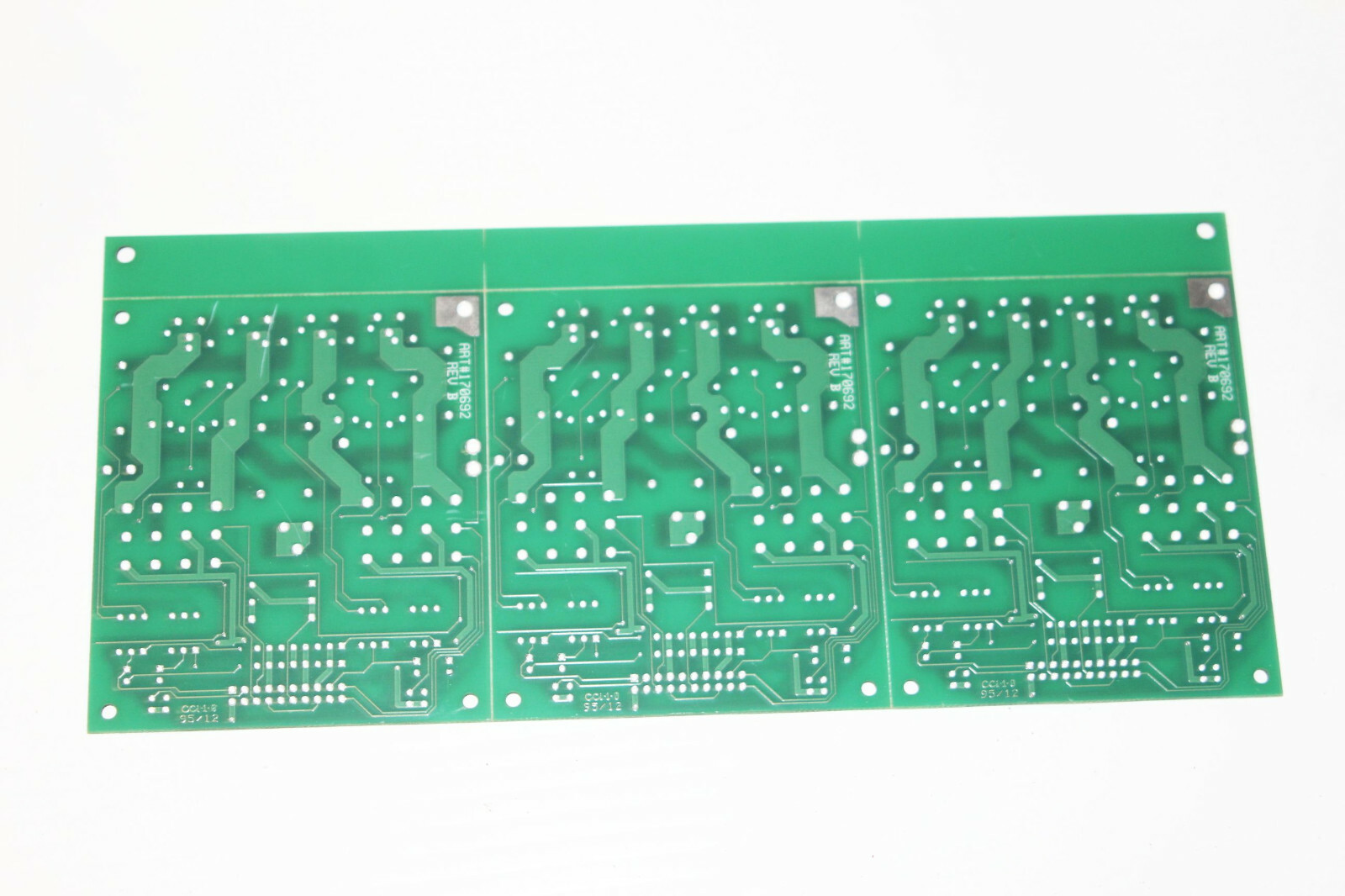3x Lot – 170692 Rev B Furnace AC Prototype Green PCB Circuit Control Board HVAC