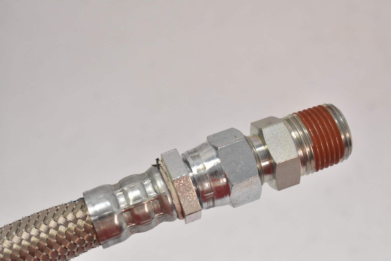 CHAMFlex 061269001 Braided Hose Daikin Fire Rated 1/2″ x 24″ 1/2″ MPT