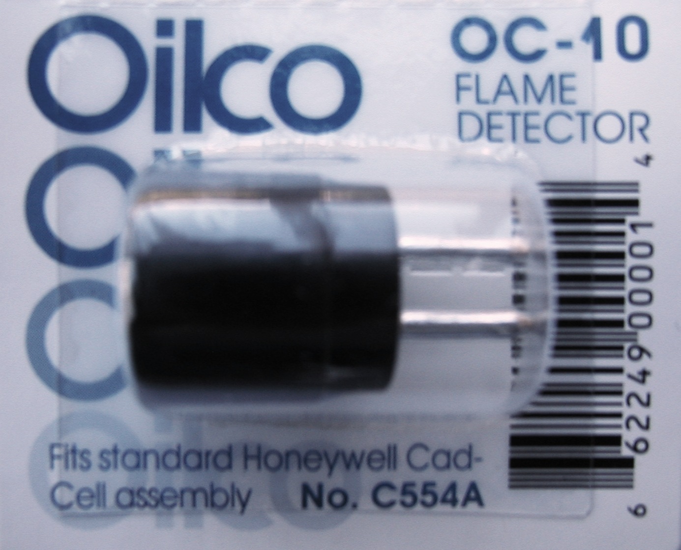 OIL BURNER CAD CELL EYE C554A REPLACES OC-10, HONEYWELL 130367, 124607, Beckett