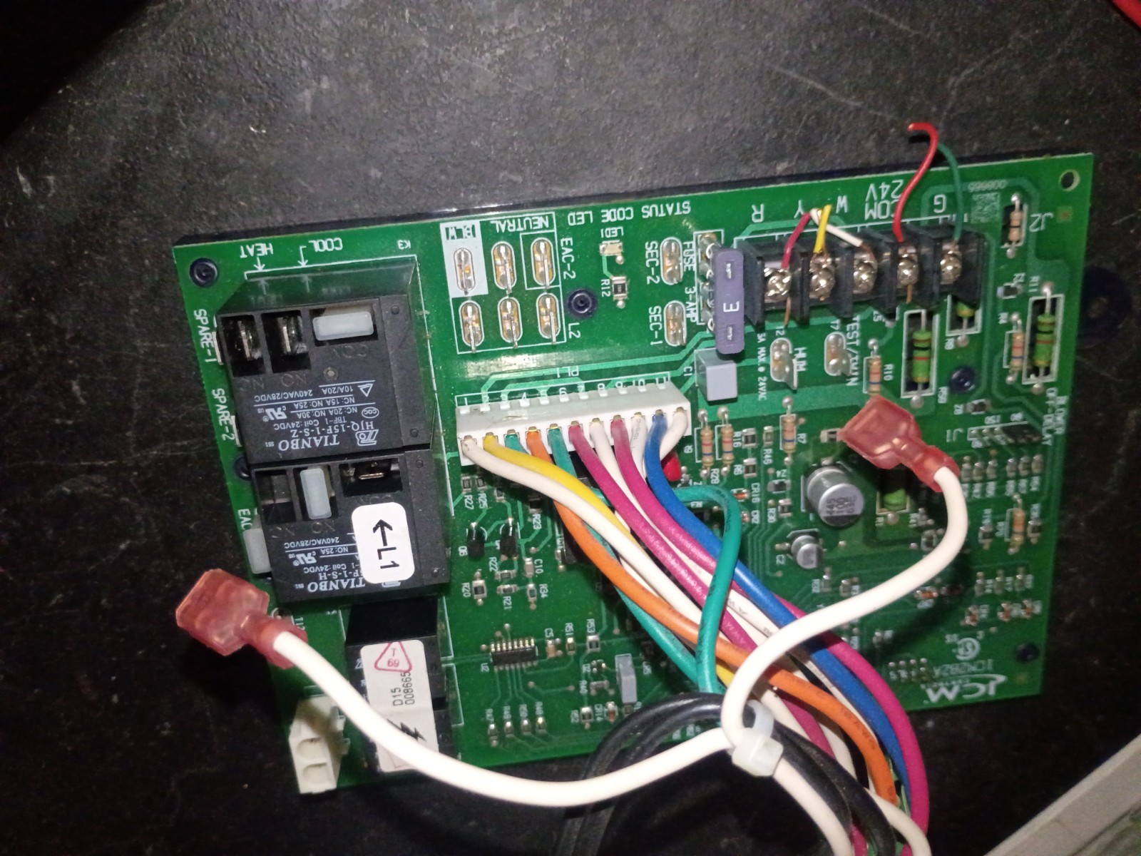 ICM Controls ICM282A PCB1018-4E Furnace Control Board Pre-owned