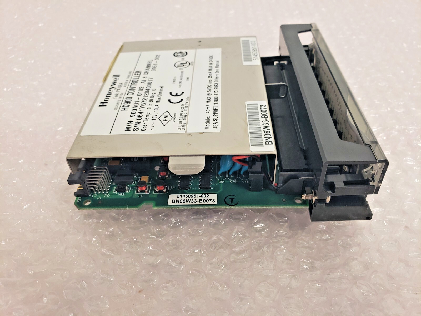 Honeywell 900A01-0102 HC900 Controller AI 8 Channel 51450951-002 24-3
