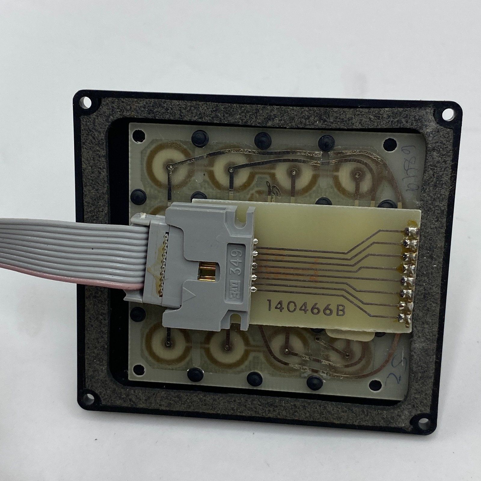 Vintage Industrial Keypad Panel & Display Board Intersil ICM7218DIJI SN7420N
