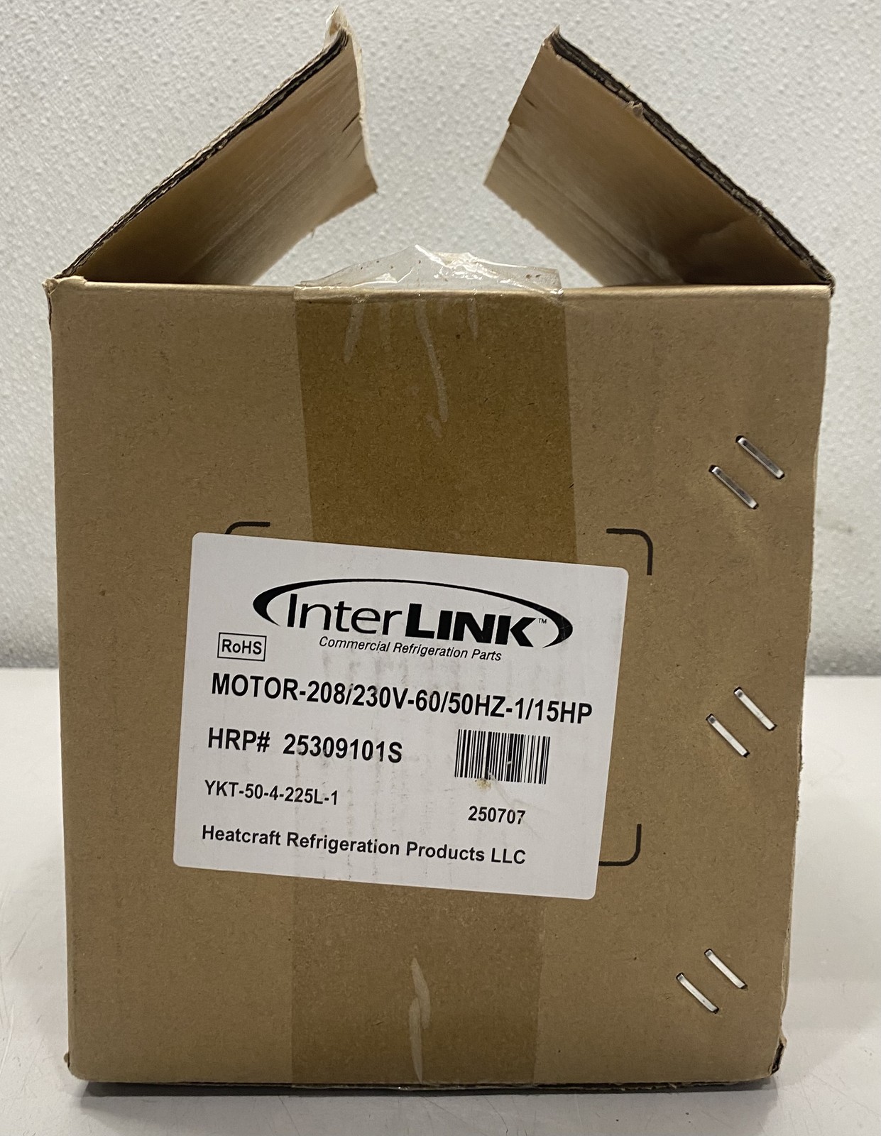 Heatcraft Condenser Fan Motor 208-230V, 50/60HZ 25309101S
