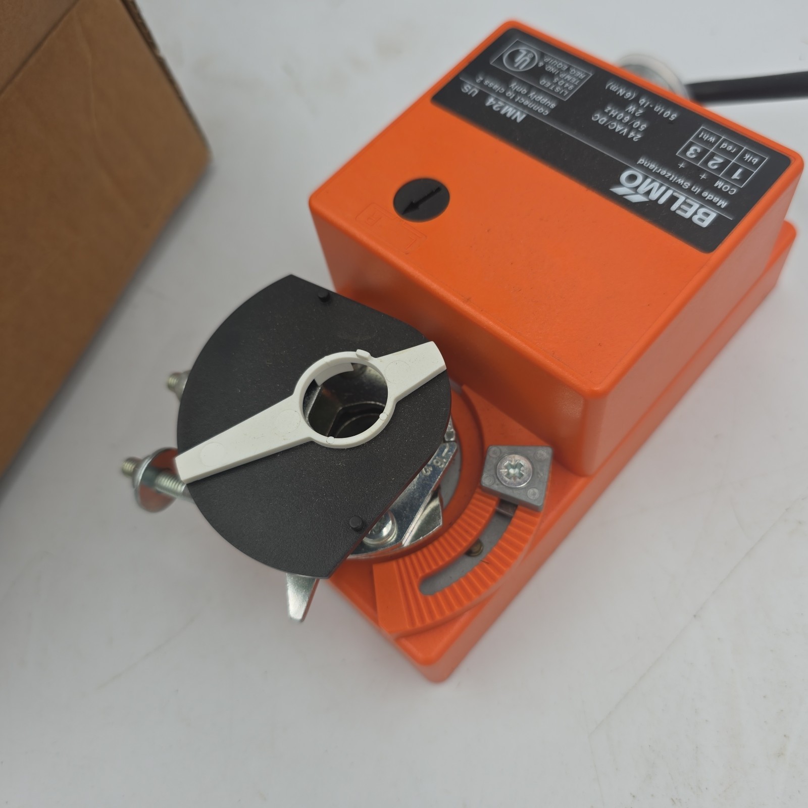 NEW IN BOX – Belimo NM24 US Actuator 24 V AC/DC 50 in-lb (6 Nm) Switzerland