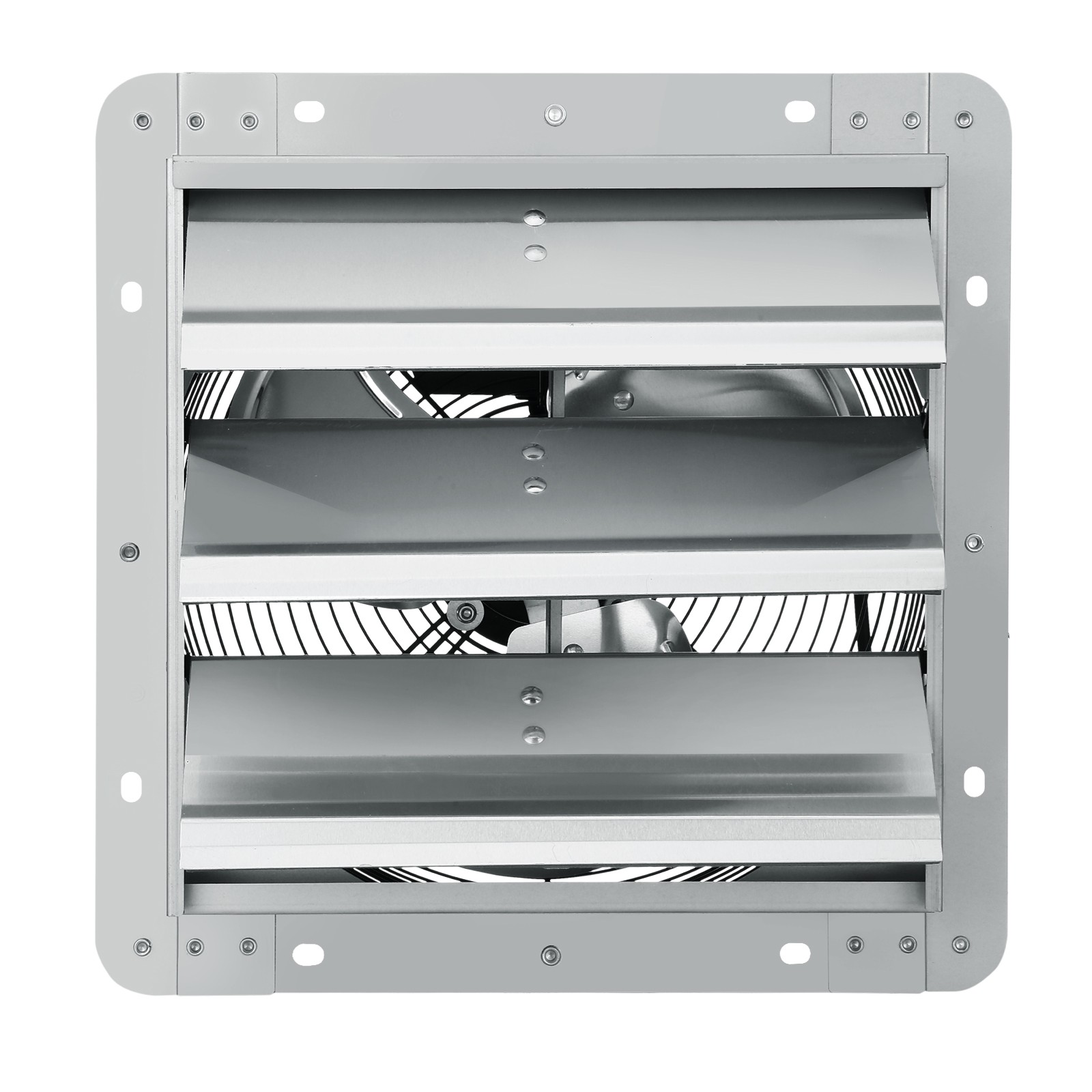 VEVOR Shutter Exhaust Fan Shop Exhaust Fan 10” Wall Mounted Aluminum 820 CFM