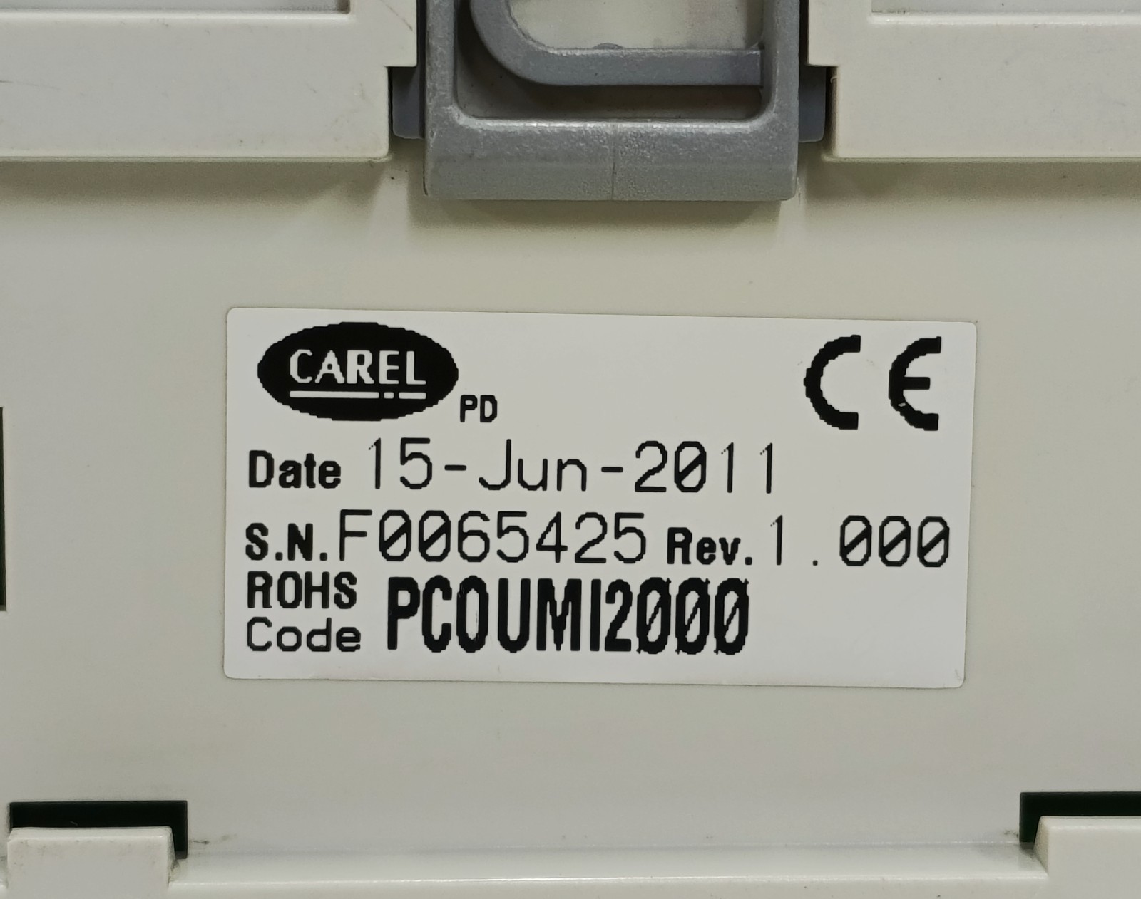 CAREL PCO HUMIDIFIER INTERFACE REV 1.000 PCOUMI2000 USED INDUSTRIAL REPLACEMENT