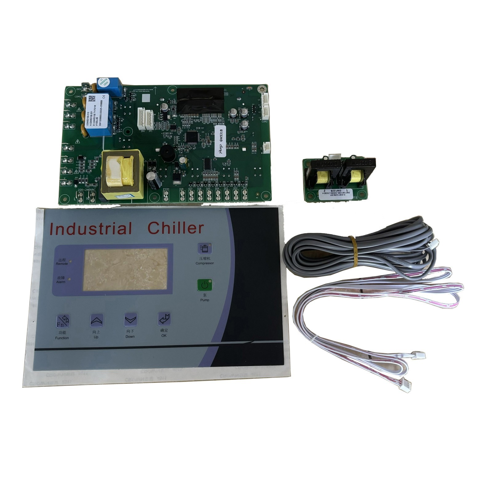 Gw531b Circuit Board Gw532a Chiller Oil Cooler Control Board complete kit