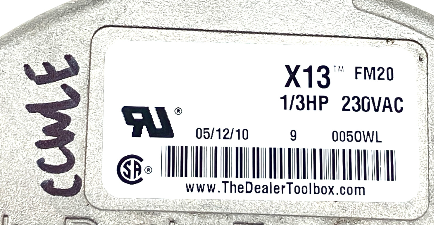 Genteq X13 FM20 Programmed Module ONLY D672366G30 MOT12294 CCWLE used #J308