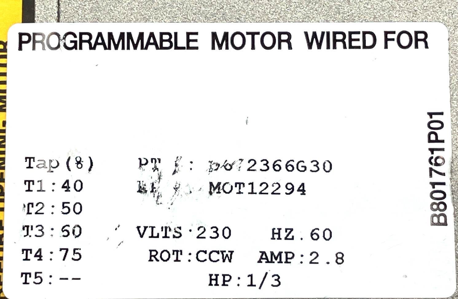 Genteq X13 FM20 Programmed Module ONLY D672366G30 MOT12294 CCWLE used #J308