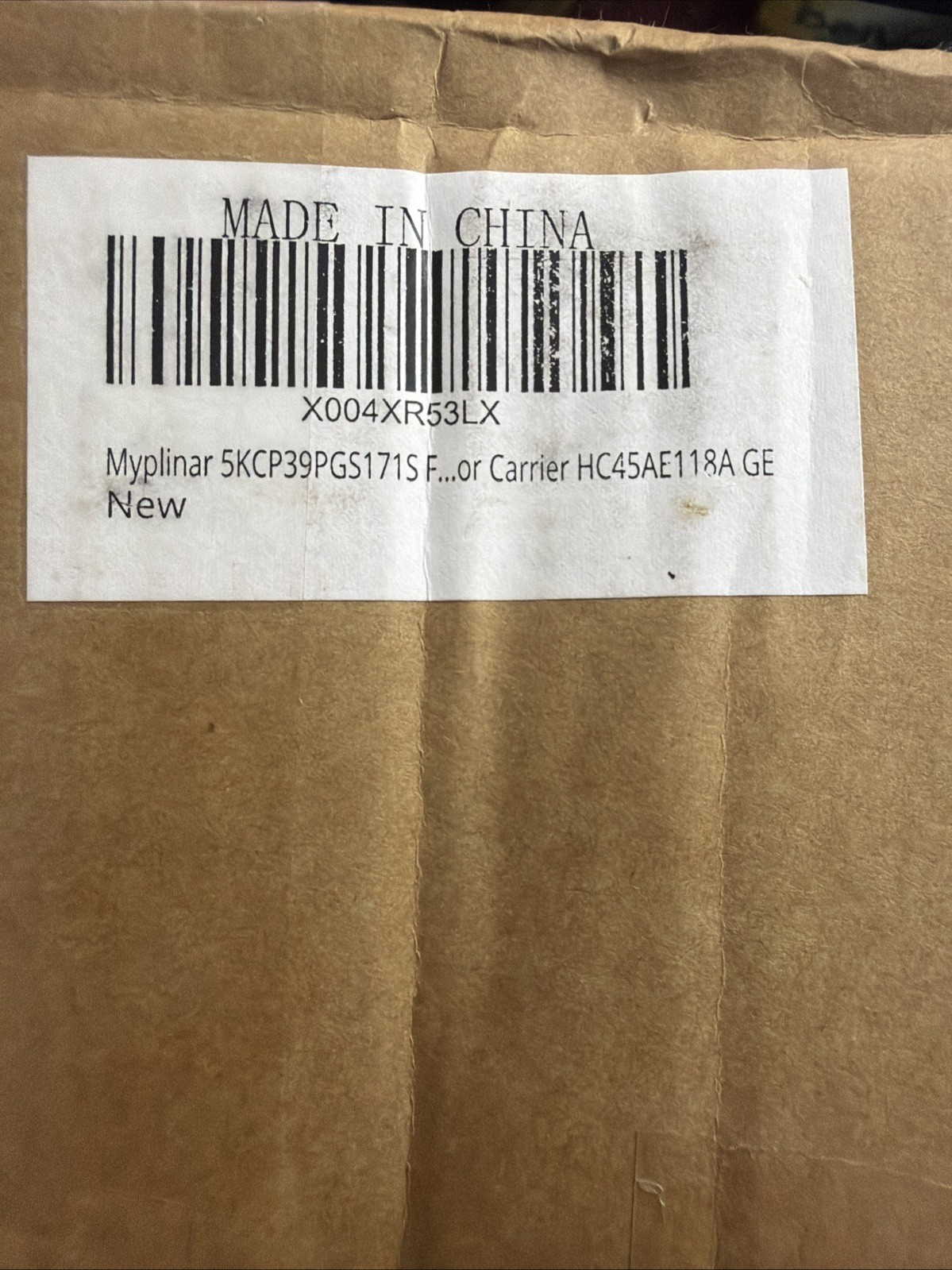 5KCP39PGS171S Furnace Blower Motor 3/4 HP 1075 RPM 4SPD 115V Carrier New