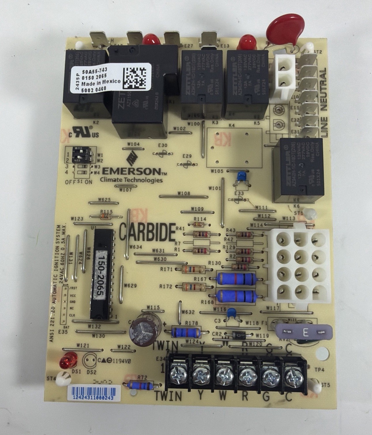 50A55-743 for Amana/Goodman PCBBF112S 0130F00005S B18099-26 B1809926S PCBBF123S