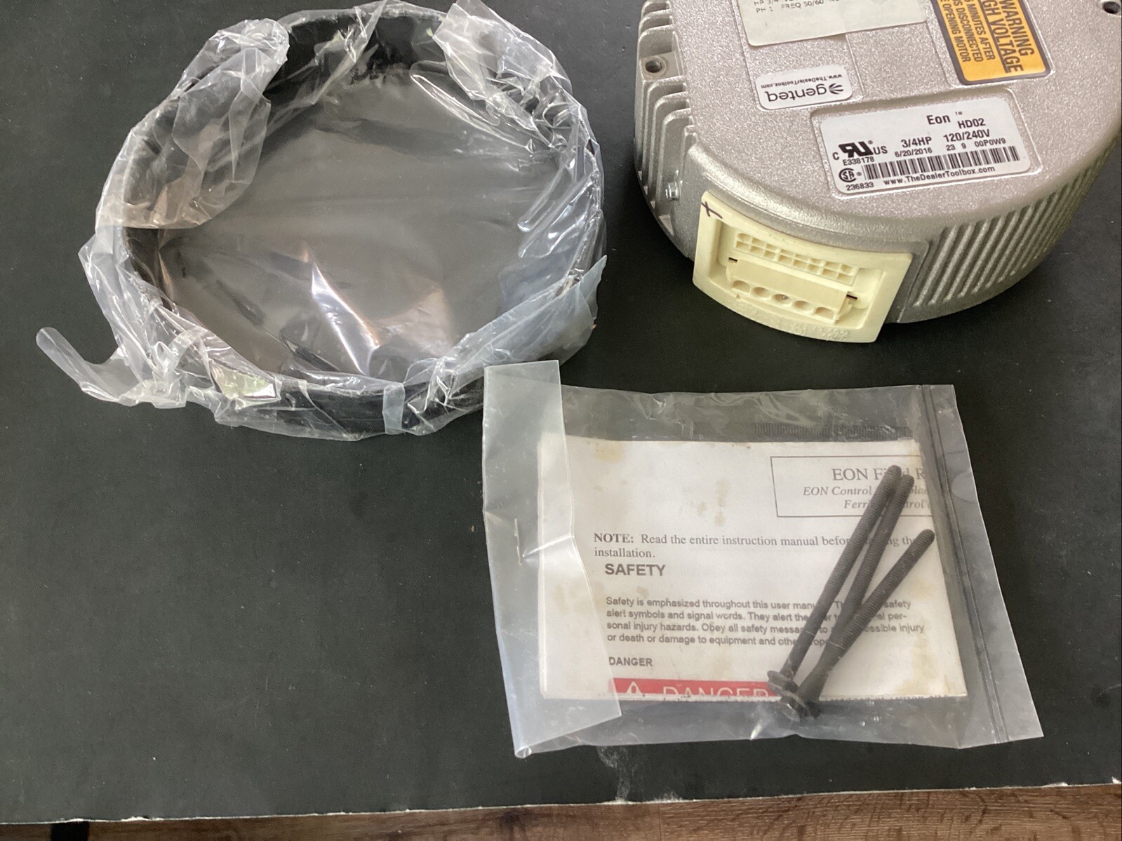 NEW OEM Genteq Eon HD02 3/4HP Blower Motor Module 6/20/16 1186625