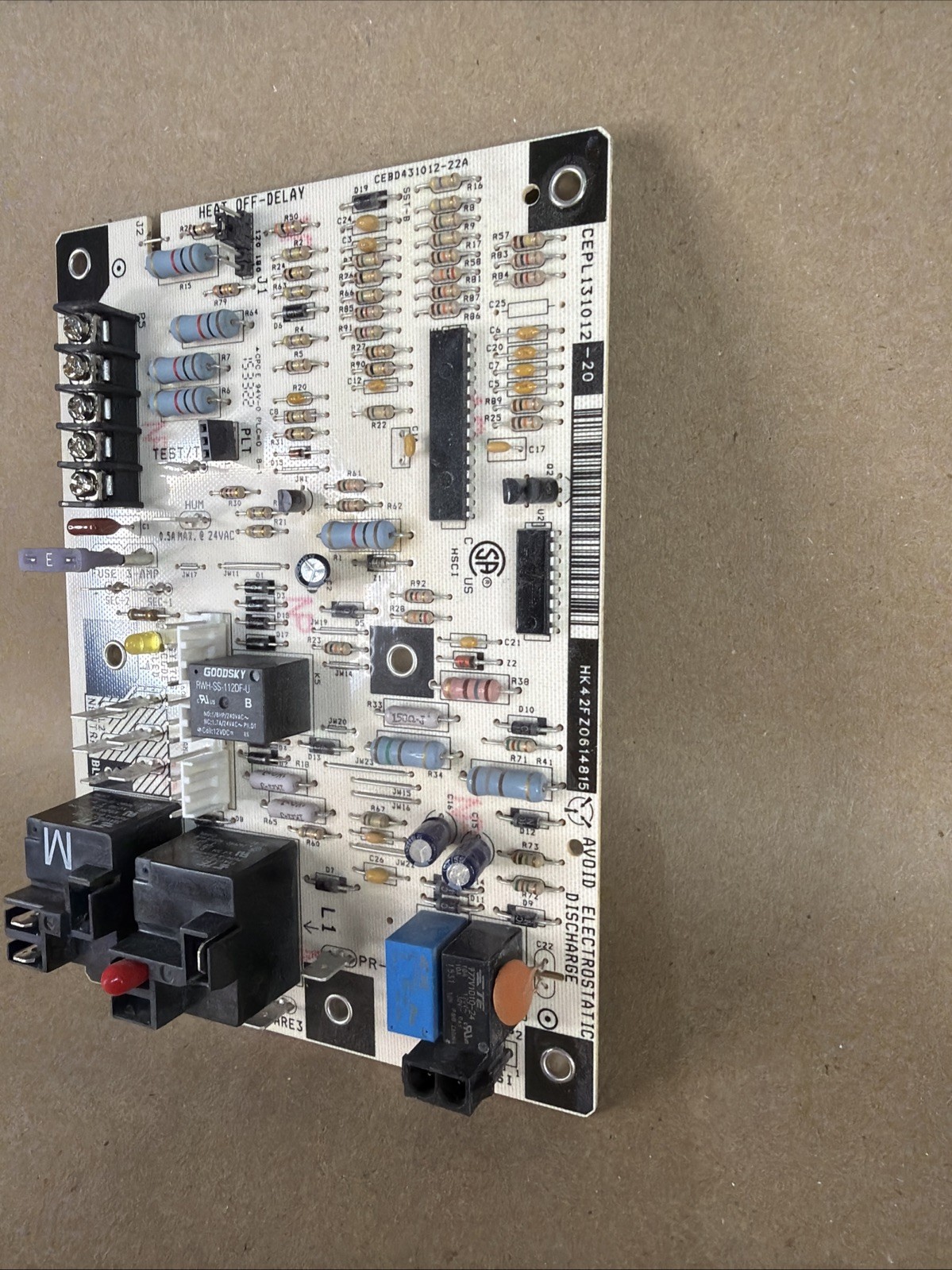 TESTED Carrier Bryant HK42FZ039 Furnace Control Board CEPL130934-02 (B2)
