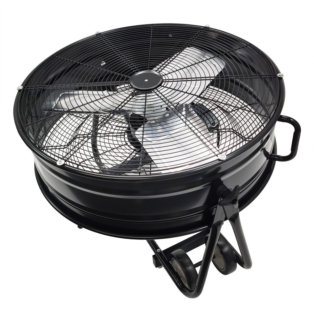 24 Inch Industrial Blower Exhaust Fan 360° Rotaty Two Levels to Adjust the Blowe