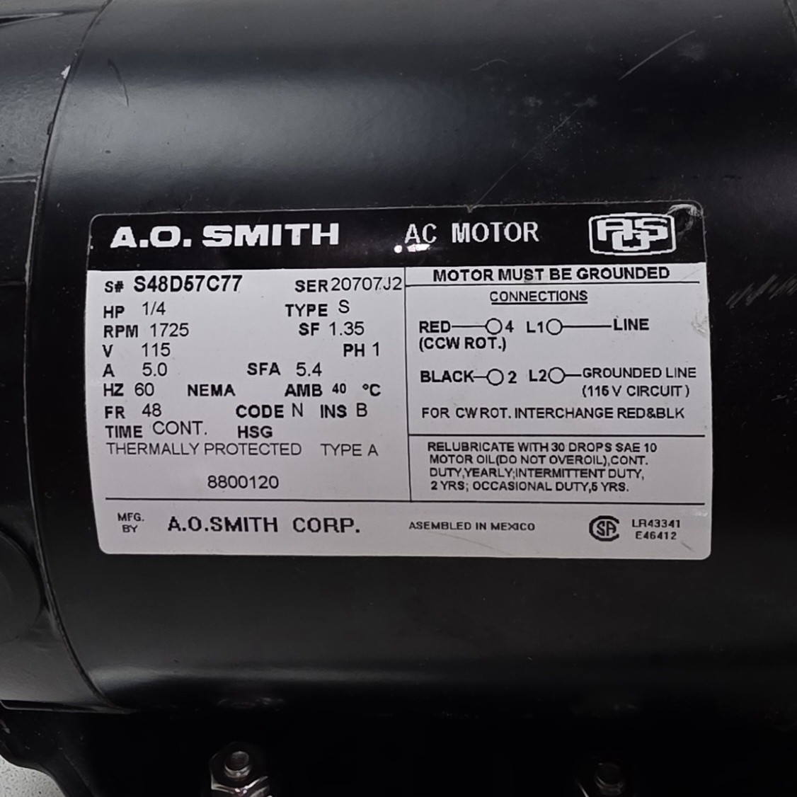 NEW, TJERNLUND Model IL Draft Inducer Exhaust 9″ to 18″ Pipe 115V AC
