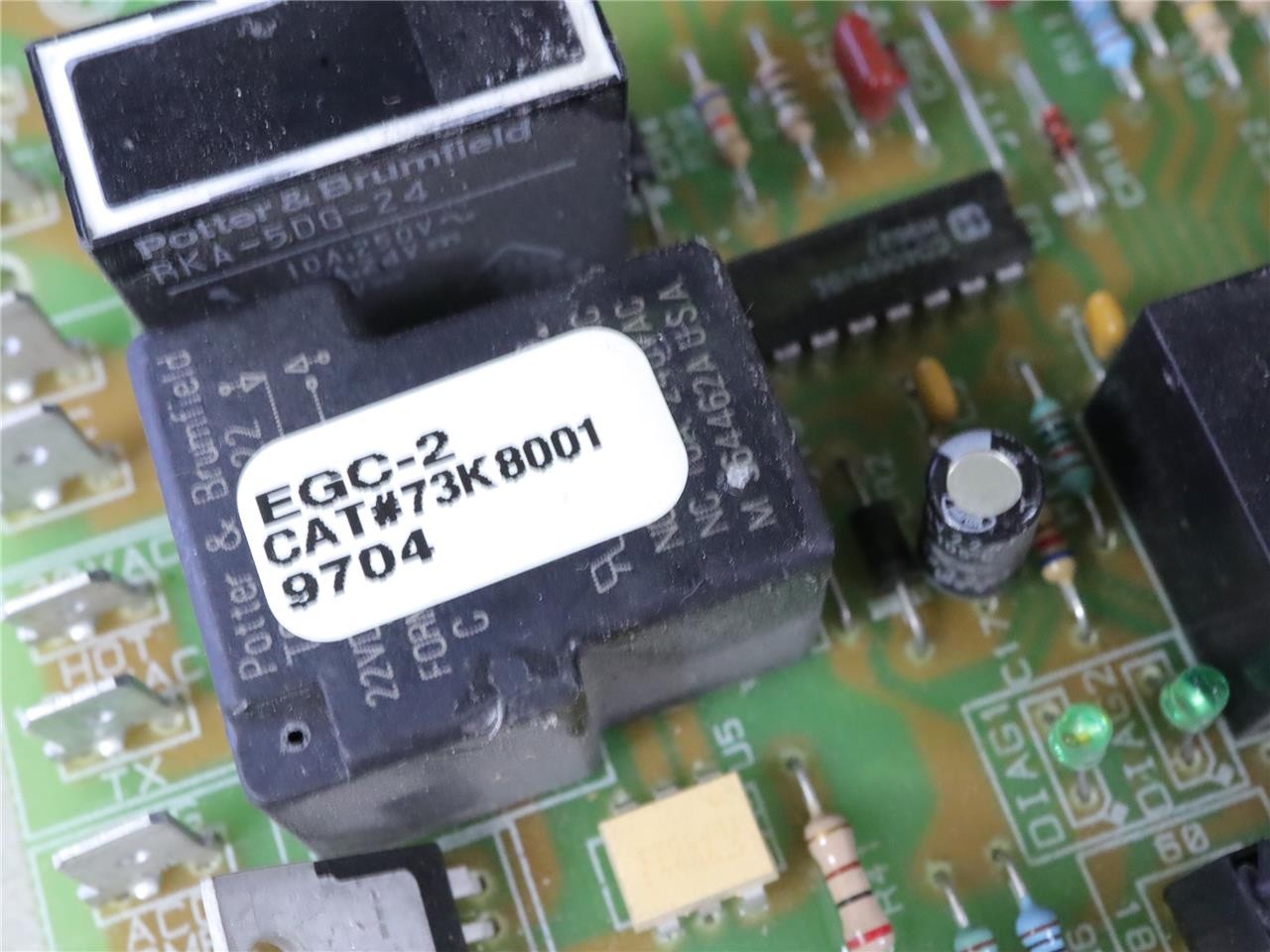 LENNOX HEATCRAFT EGC HB-00907DA VER.1F EGC-2 73K8001 Control Circuit Board