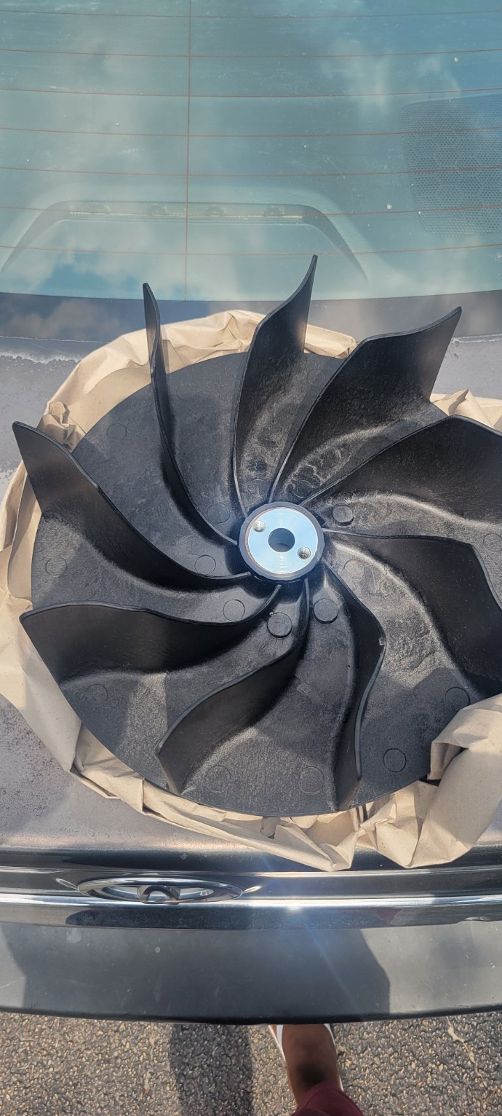 Centrifugal HVAC Blower Fan Assembly Plastic Impeller 120V For Amana RPK