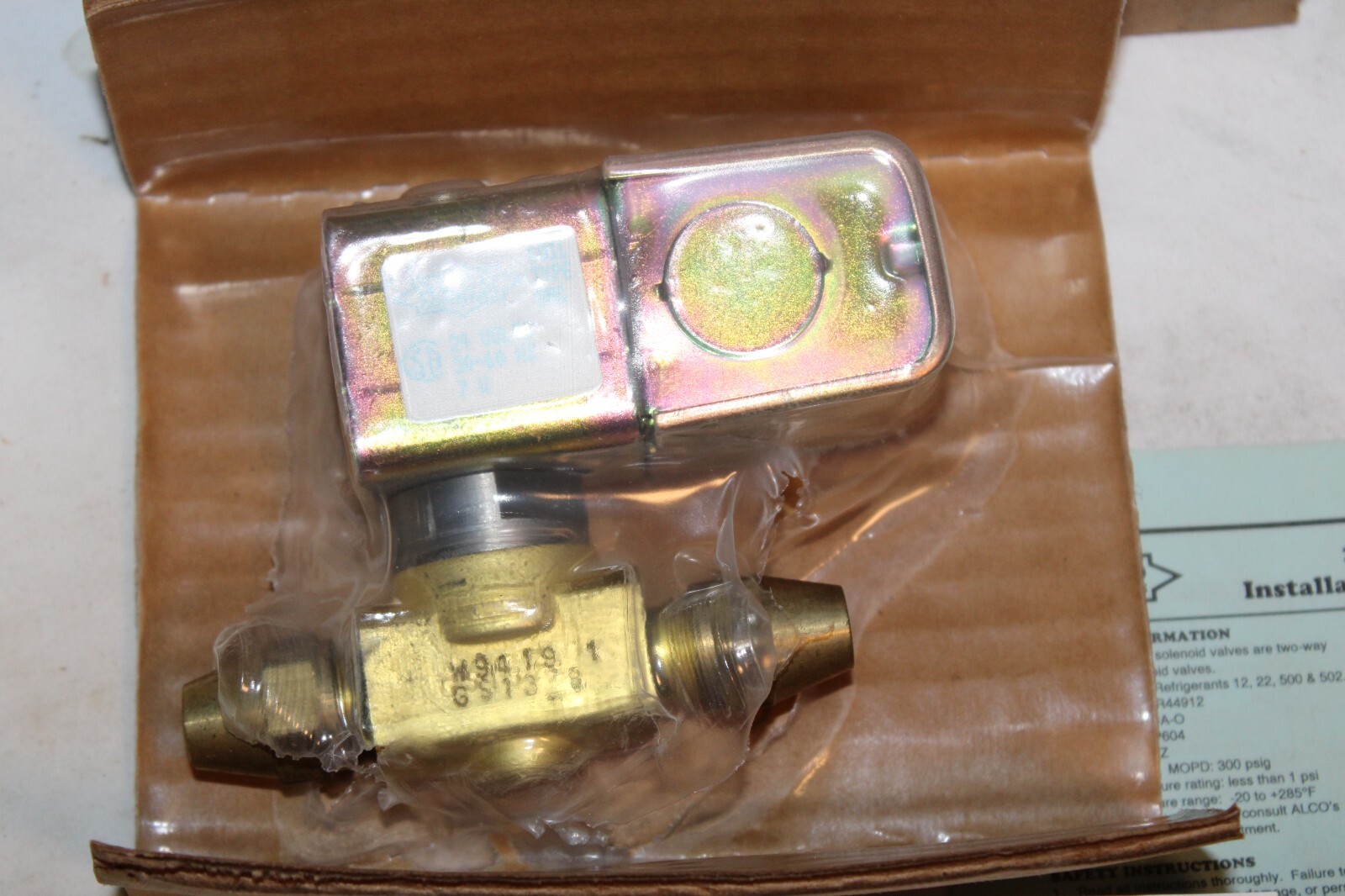 NEW Carrier Alco Controls EF23BS121 Liquid Line Solenoid Valve KHALS0101LLS