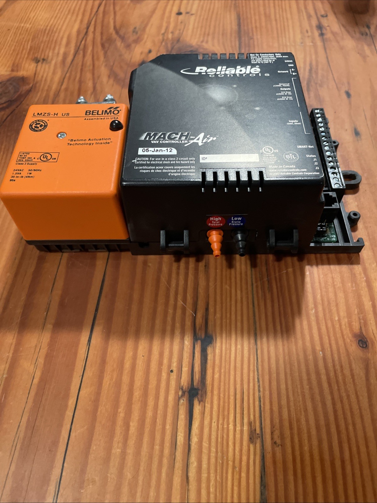 Belimo Reliable Controls LMZS-H US MACH-Air VAV Controller Used Free Shipping