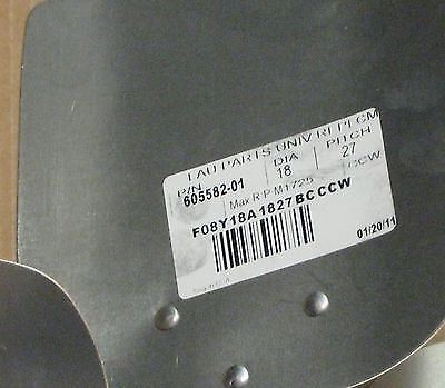 Lau 60558201 18″ Fan Blade CCW Rotation 27 Degree Pitch 4 Blades