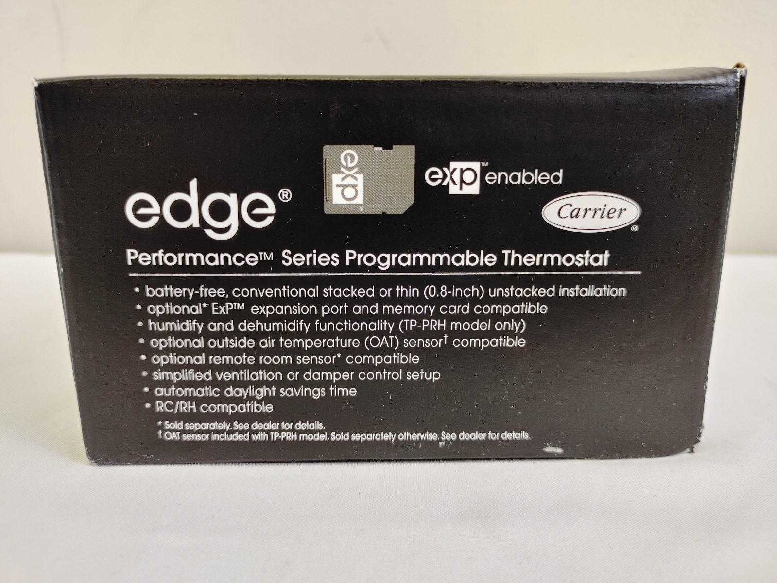 Carrier Edge Programmable Thermostat, TP-PHP01-A