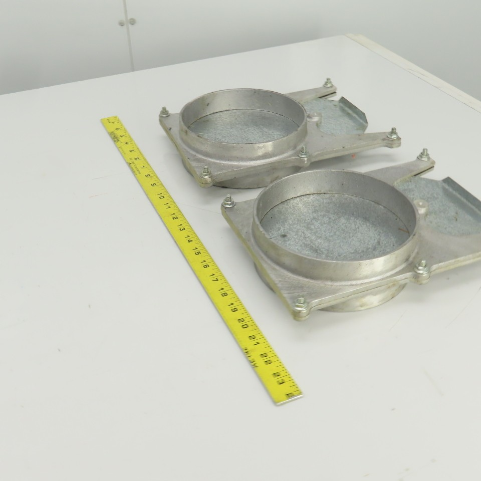 6-1/4″ ID Manual Blastgate Valve 6-3/4″ OD 11″OAL Lot Of 2