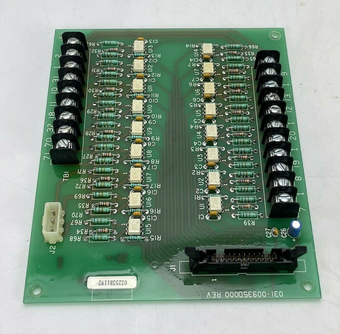 YORK CHILLER INTERFACE CIRCUIT BOARD 031-00935D000 *WARRANTY*