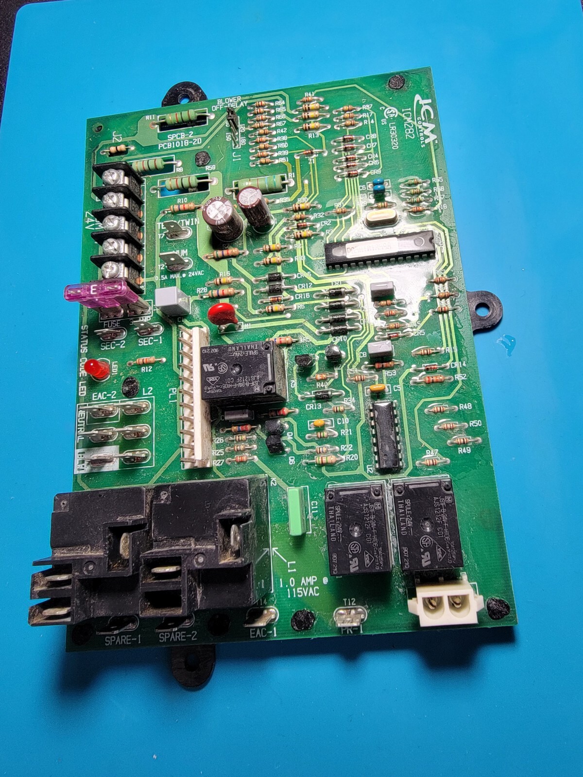 ICM Furnace Control Board – Green (ICM282A)
