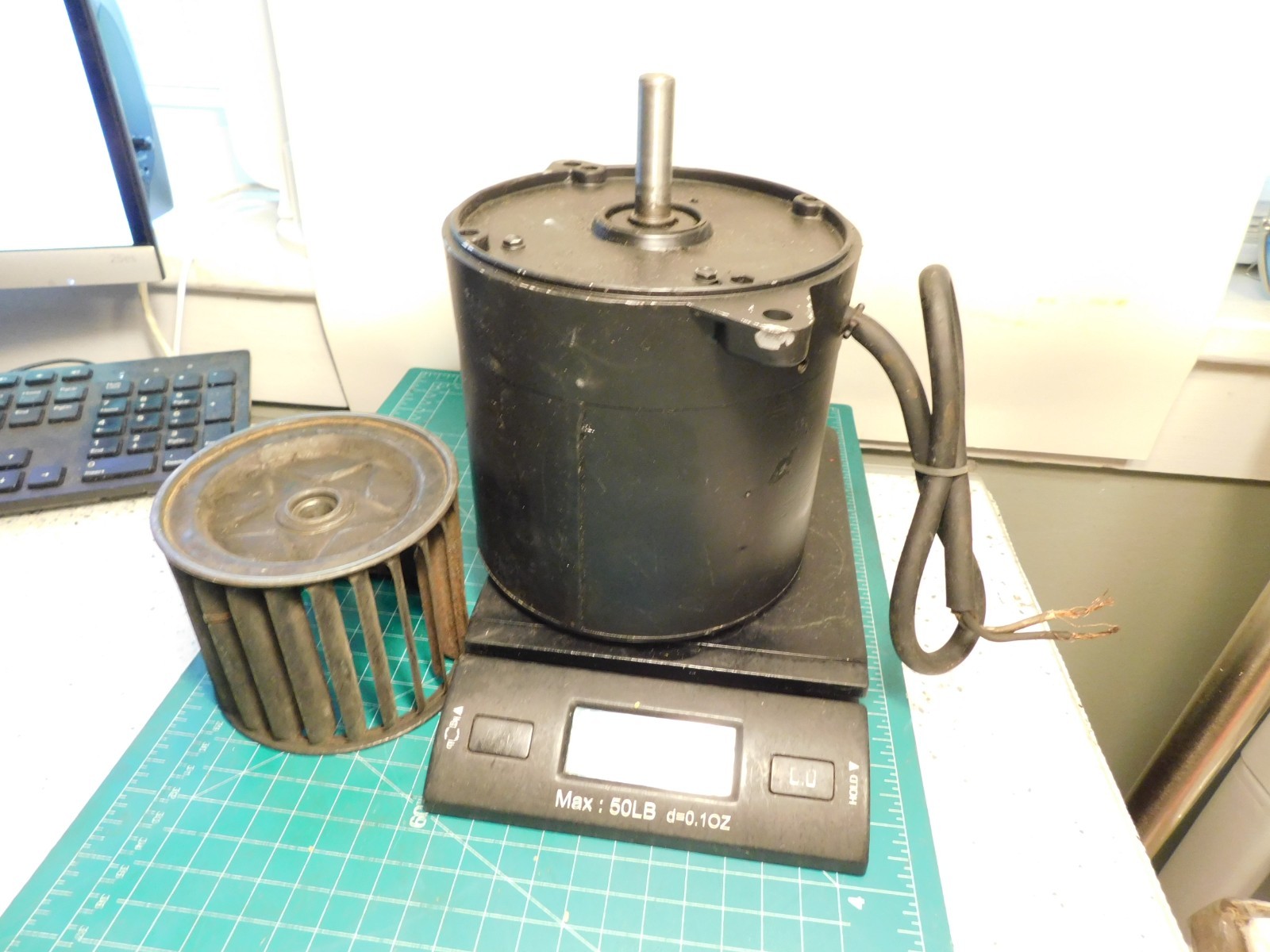 Sid Harvey’s 1/7hp 115v 3450rpm #A0204A/A39-31R AC 1-Phase Motor w/Fan Tested