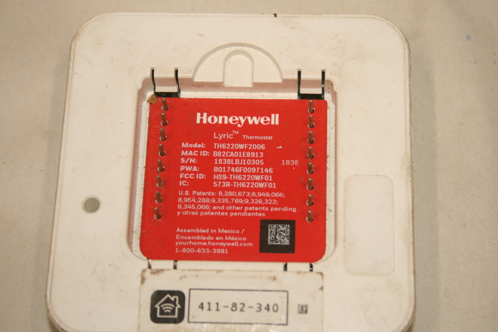 Honeywell Lyric T6 Pro Wi-Fi Programmable Thermostat – White th6220wf2006